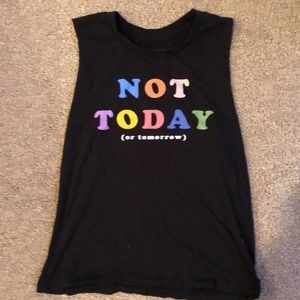 Workout shirt sleeveless